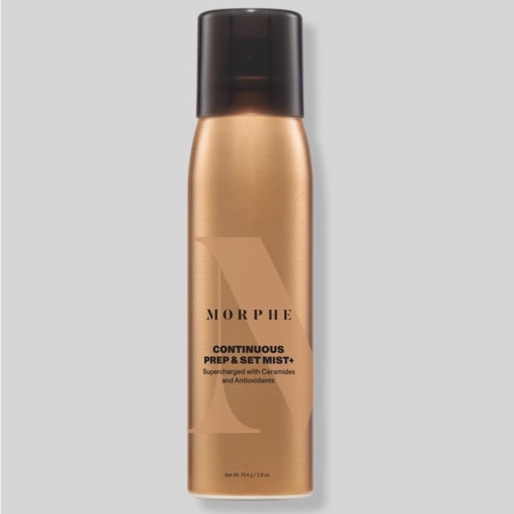 Morphe Gold Continuous Prep & Set Mist Plus